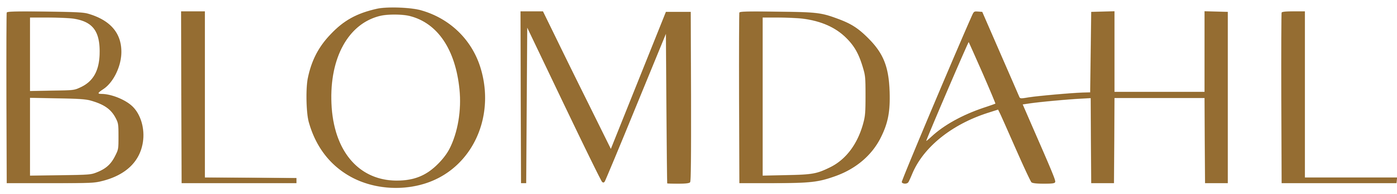 Blomdahl Logo